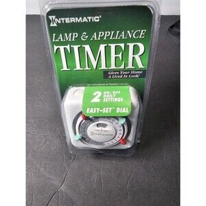New Intermatic Lamp & Appliance Timer TN111C w/ Easy Set Dial  Brand New